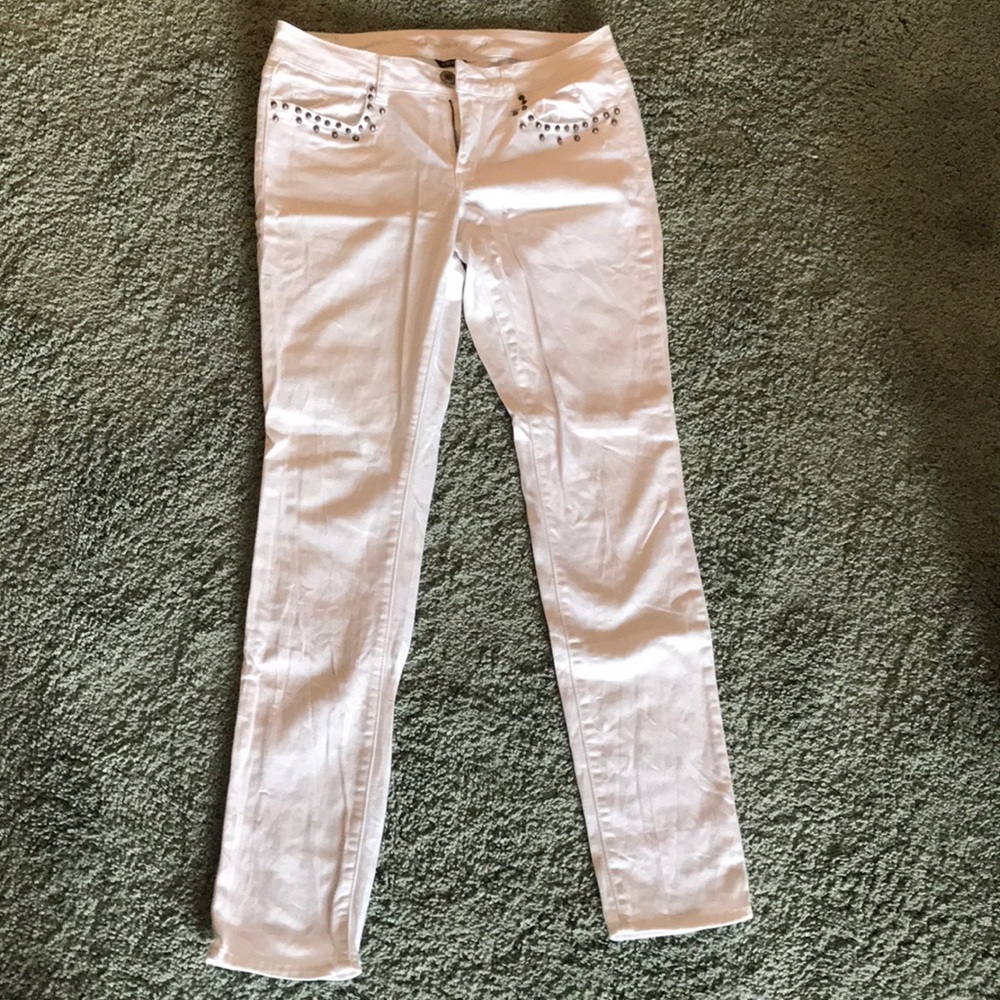 White jeans